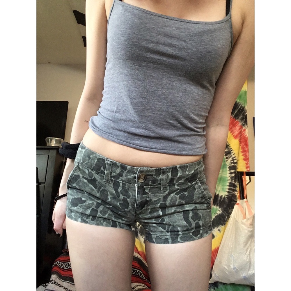 Camouflage shorts